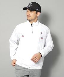 【新レーベル ADABAT NAVY】撥水加工 ストレッチジップアップブルゾン
