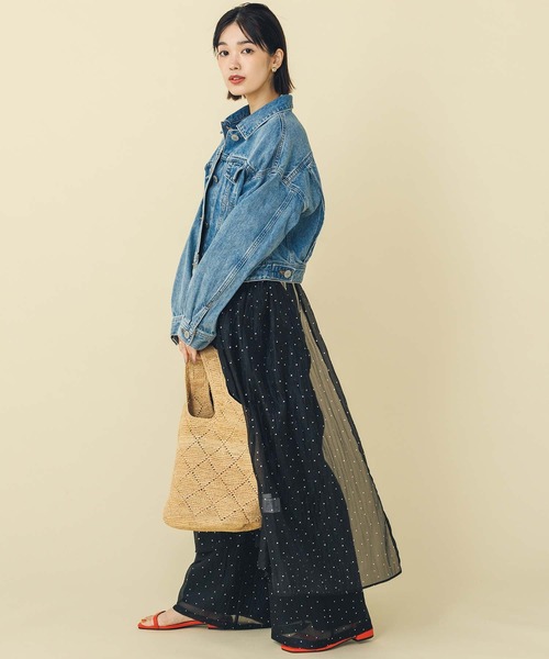 Gready Brilliant（グレディブリリアン）の「箔ドットオーガンキャミソールワンピ（ワンピース・レディース・ブラック・FREE）」の14枚目の写真