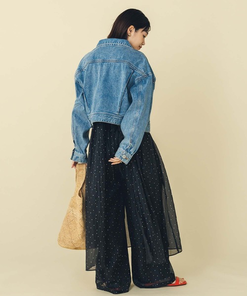 Gready Brilliant（グレディブリリアン）の「箔ドットオーガンキャミソールワンピ（ワンピース・レディース・ブラック・FREE）」の15枚目の写真