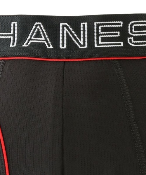 HANES(ヘインズ)の「【Hanes】 コンフォートフレックスフィット ボクサーブリーフ(ボクサーパンツ・メンズ・ブラック×ホワイト/ライトグレー系/チャコールグレー/ブラック×レッド・M/L/LL)」の8枚目の写真