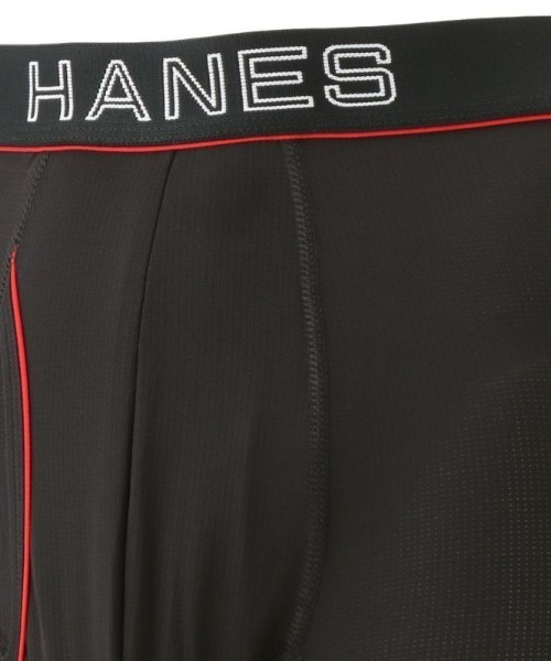 HANES(ヘインズ)の「【Hanes】 コンフォートフレックスフィット ボクサーブリーフ(ボクサーパンツ・メンズ・ブラック×ホワイト/ライトグレー系/チャコールグレー/ブラック×レッド・M/L/LL)」の5枚目の写真