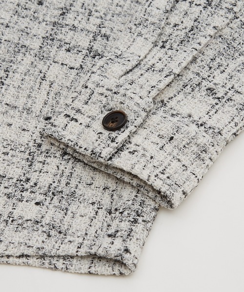 improves（インプローブス）の「ツイード シャツ（シャツ/ブラウス・メンズ・ブラック/ホワイト・MEDIUM/LARGE）」の19枚目の写真