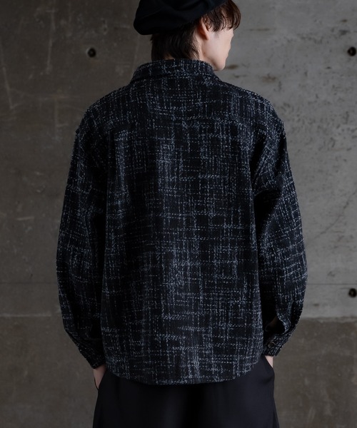 improves（インプローブス）の「ツイード シャツ（シャツ/ブラウス・メンズ・ブラック/ホワイト・MEDIUM/LARGE）」の11枚目の写真