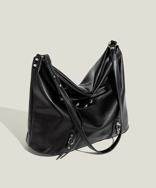 セール】Y2K ポイント スタッズ ワンハンドル トートバッグ