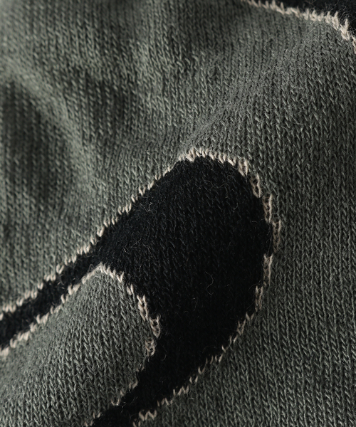 BAL（バル）の「【BAL / バル】 BIG LOGO SOFT BEANIE HAT BALA- 662（ニットキャップ/ビーニー・メンズ・ブラウン/ブラック/チャコールグレー・FREE）」の7枚目の写真