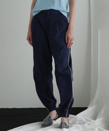 (CREOLME)サイドラインナイロンタックパンツ