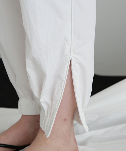 ROSE BUD(ローズバッド)の「(CREOLME)サイドラインナイロンタックパンツ(その他パンツ・レディース・ホワイト/ネイビー/オレンジ・ONE SIZE)」の14枚目の写真