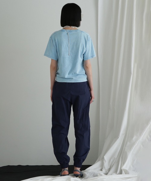 ROSE BUD(ローズバッド)の「(CREOLME)サイドラインナイロンタックパンツ(その他パンツ・レディース・ホワイト/ネイビー/オレンジ・ONE SIZE)」の19枚目の写真