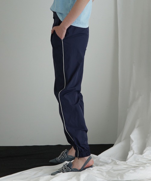 ROSE BUD(ローズバッド)の「(CREOLME)サイドラインナイロンタックパンツ(その他パンツ・レディース・ホワイト/ネイビー/オレンジ・ONE SIZE)」の22枚目の写真