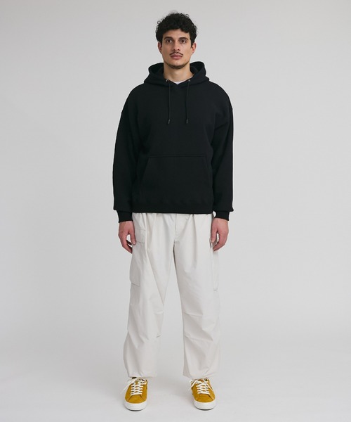 Saturdays NYC（サタデーズ ニューヨークシティ ）の「Ditch Slash Hoodie（パーカー・メンズ・ブラック/グレー/クリーム・L/M/S）」の4枚目の写真