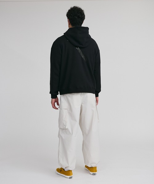 Saturdays NYC（サタデーズ ニューヨークシティ ）の「Ditch Slash Hoodie（パーカー・メンズ・ブラック/グレー/クリーム・L/M/S）」の6枚目の写真