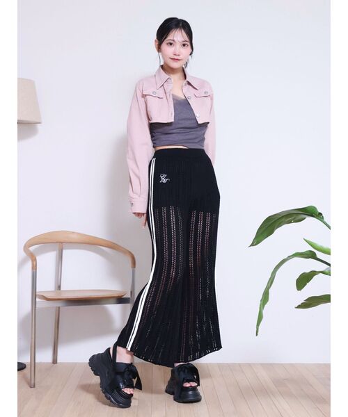 EATME（イートミー）の「デニムベアワンピセット（ワンピース・レディース・ブラック/ブルー/ピンク・SMALL/MEDIUM）」の15枚目の写真