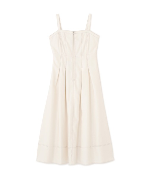 JILL by JILL STUART(ジルバイジルスチュアート)の「◇デニムライクステッチシリーズ2 レースアップワンピース(ワンピース・レディース・ホワイト/インディゴブルー・MEDIUM/SMALL)」の22枚目の写真