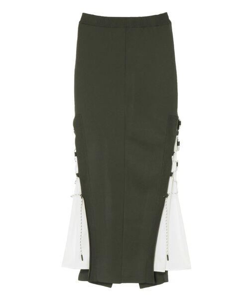 セール】WAVE CODE KNIT SK【セットアップ着用可能】 / ウェーブコード  