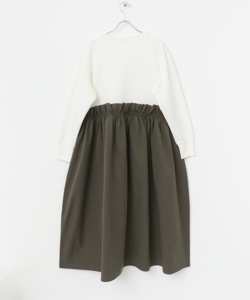 ITEMS URBANRESEARCH(アイテムズ アーバンリサーチ)の「ポンチドッキングワンピース(ワンピース・レディース・モカ/ブラック・FREE)」の12枚目の写真