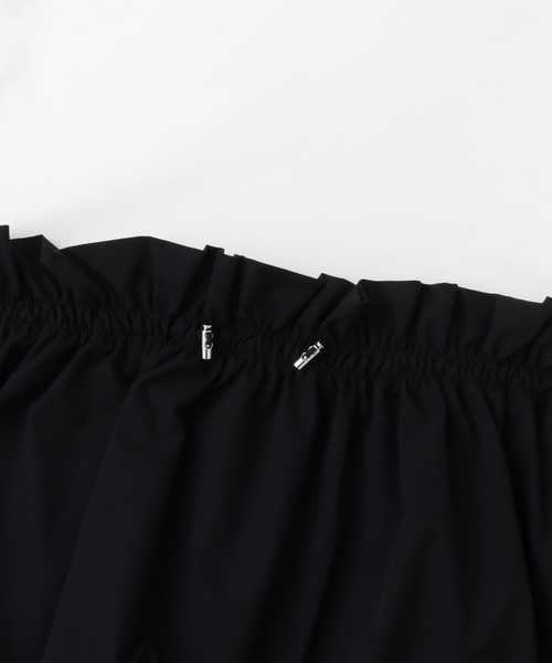 ITEMS URBANRESEARCH(アイテムズ アーバンリサーチ)の「ポンチドッキングワンピース(ワンピース・レディース・モカ/ブラック・FREE)」の16枚目の写真