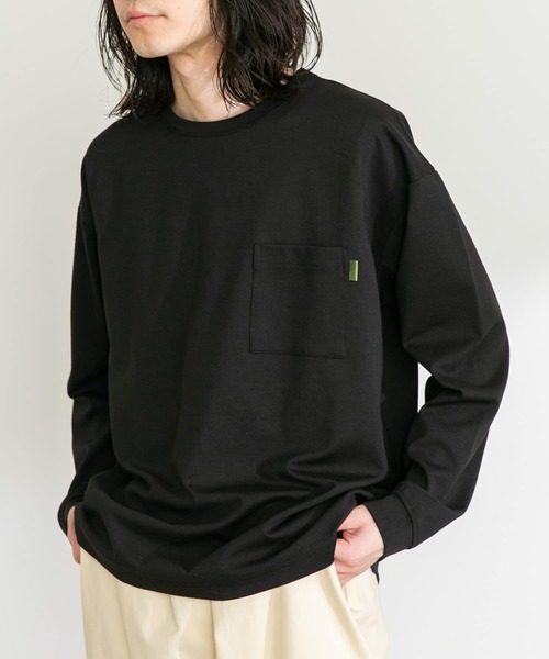 セール】ポンチポケット付ロングスリーブTシャツ（Tシャツ