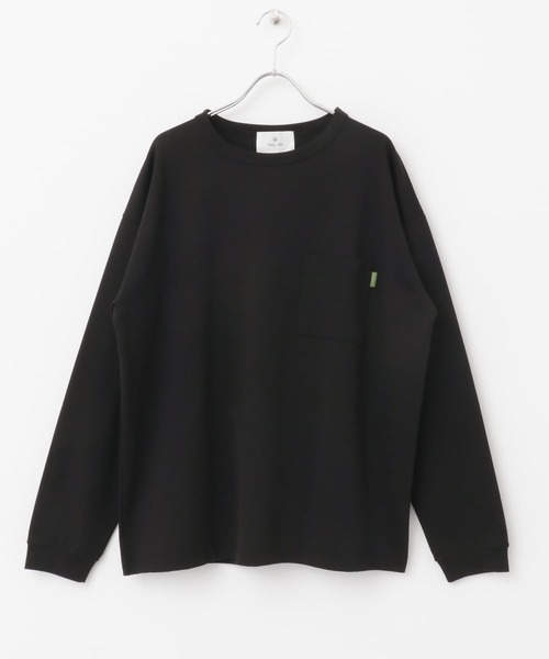 【クルーネック】ECO VERO レーヨンポンチTシャツ / ロンT クルーネック】ECO VERO 人気が高い レーヨンポンチTシャツ / ロンT