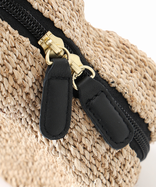 The Bagmati ザバグマティ新品値札付き❗️クロシェバック　¥13200 セール】【BAGMATI/バグマティ】 ハートカゴポシェット（かご