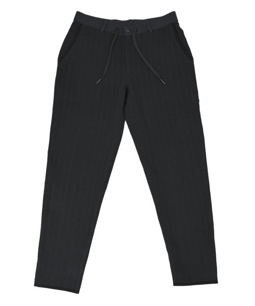g-stage（ジーステージ）の「サマーニット ヘリンボーン ハニカムパンツ　ジ－ステ－ジ（その他パンツ・メンズ・ブラック/ベージュ・44/46/48/50/52）」の3枚目の写真
