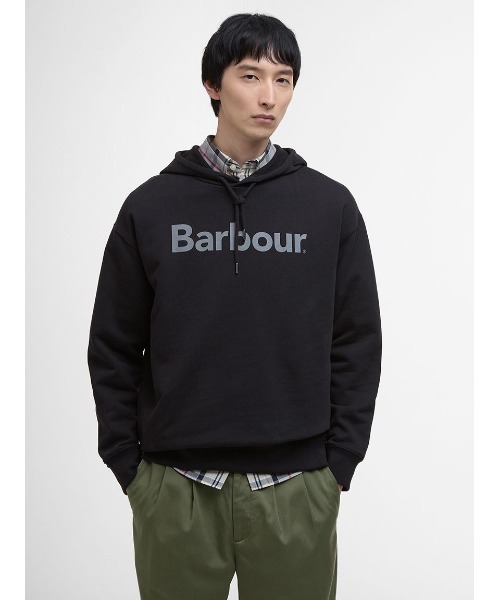 Barbour(バブアー)の「Nicholas フード パーカー(パーカー・メンズ・ブラック・38/40/42/36)」の1枚目の写真