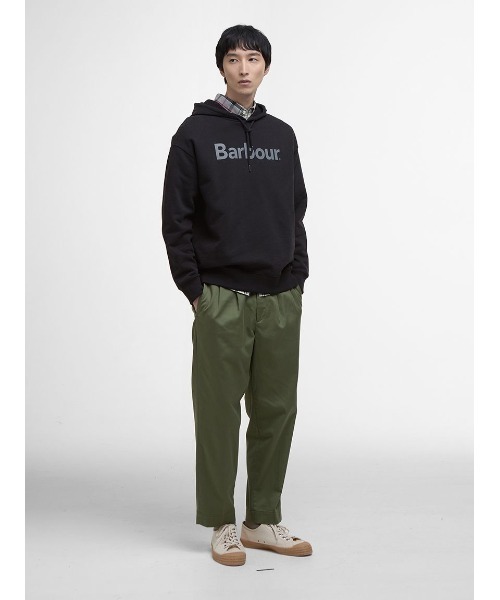 Barbour(バブアー)の「Nicholas フード パーカー(パーカー・メンズ・ブラック・38/40/42/36)」の2枚目の写真