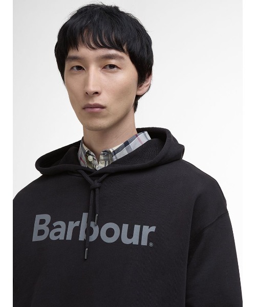 Barbour(バブアー)の「Nicholas フード パーカー(パーカー・メンズ・ブラック・38/40/42/36)」の4枚目の写真
