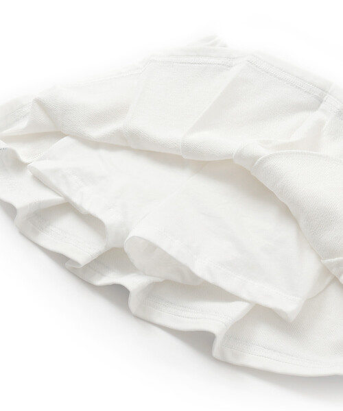 SLAP SLIP（スラップスリップ）の「【お揃い】裾レースラインタックスカパン(90~130cm)（スカート・キッズ・ホワイト/ピンク・120cm/110cm/100cm/90cm/130cm）」の10枚目の写真