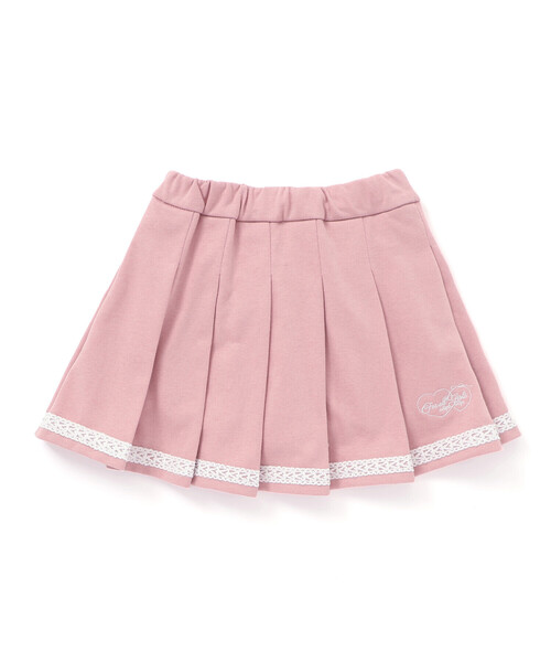 SLAP SLIP（スラップスリップ）の「【お揃い】裾レースラインタックスカパン(90~130cm)（スカート・キッズ・ホワイト/ピンク・120cm/110cm/100cm/90cm/130cm）」の11枚目の写真