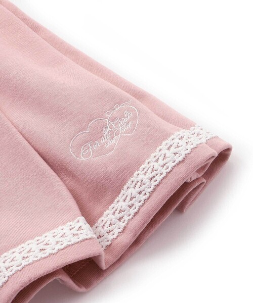 SLAP SLIP（スラップスリップ）の「【お揃い】裾レースラインタックスカパン(90~130cm)（スカート・キッズ・ホワイト/ピンク・120cm/110cm/100cm/90cm/130cm）」の15枚目の写真