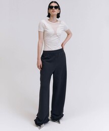 【JOSEMOON/ジョゼムーン】MAXI LENGTH SWEAT PANTS/マキシレングススウェットパンツ