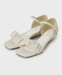 未使用　HEWN ヒューン　ポインテッドストラップミュール　サンダル　37 セール】【HEWN/ヒューン】ポインテッドトゥストラップミュール