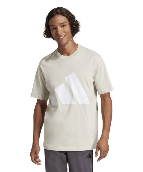 adidas(アディダス)の「アディダス adidas エッセンシャルズ ビッグロゴ 半袖Tシャツ(Tシャツ/カットソー・メンズ・ブラック/レッド/グレー/ホワイト/イエロー・S/M/L/LL/3L)」の3枚目の写真