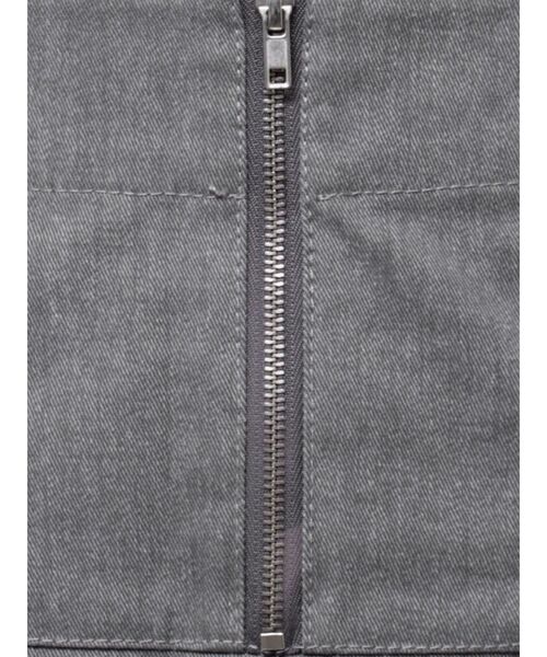 CALNAMUR（カルナムール）の「TUCK SWITCHING MINI SK／タックスウィッチングミニスカート（スカート・レディース・キャメル/グレー・SMALL/MEDIUM）」の15枚目の写真