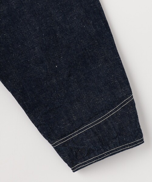 orSlow（オアスロウ）の「Orslow/オアスロウ 50's DENIM COVER ALL One Wash（ブルゾン・メンズ・ネイビー・2/3/1）」の4枚目の写真