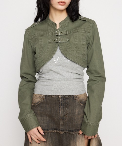 CROPPED BELT トップス（その他トップス）｜LAGUA GEM