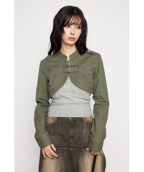 CROPPED BELT トップス（その他トップス）｜LAGUA GEM