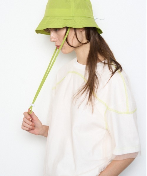 Muel Chic(ミュエルシック)の「Pal tulle CS パルチュールカットソー(Tシャツ/カットソー・レディース・ブラック/ホワイト/スカイブルー系・FREE)」の4枚目の写真