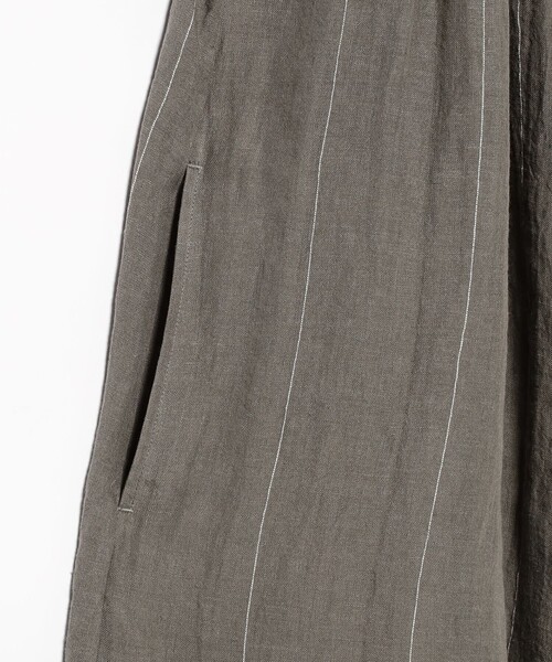 HAVERSACK（ハバーザック）の「HAVERSACK / リネンサロペット（サロペット/オーバーオール・レディース・グレー・1）」の11枚目の写真