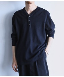 PORT BY ARK | PORT BY ARK / ポートバイアーク：Henley Neck Knit：PO17-K001[COR](ニット/セーター)