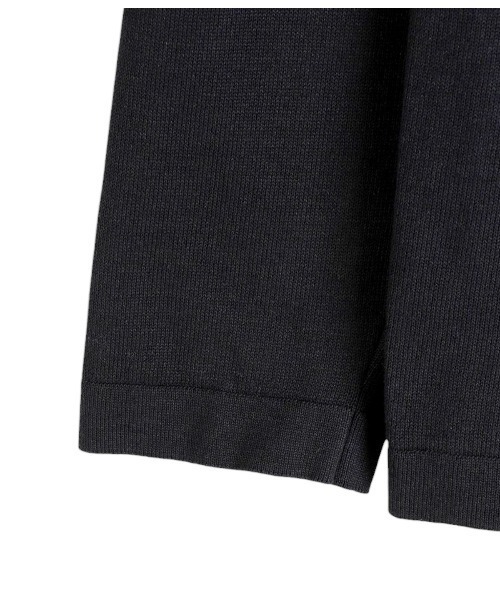 PORT BY ARK（ポートバイアーク）の「PORT BY ARK / ポートバイアーク：Henley Neck Knit：PO17-K001[COR]（ニット/セーター・メンズ・ダークグレー/ベージュ系その他/ブラック・1/2）」の11枚目の写真