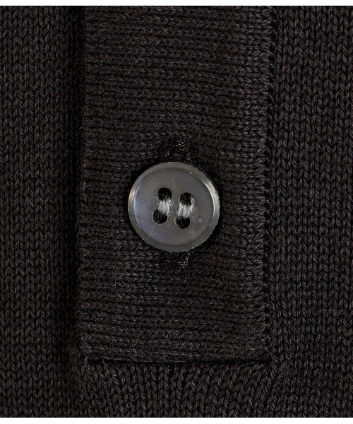 PORT BY ARK（ポートバイアーク）の「PORT BY ARK / ポートバイアーク：Henley Neck Knit：PO17-K001[COR]（ニット/セーター・メンズ・ダークグレー/ベージュ系その他/ブラック・1/2）」の22枚目の写真