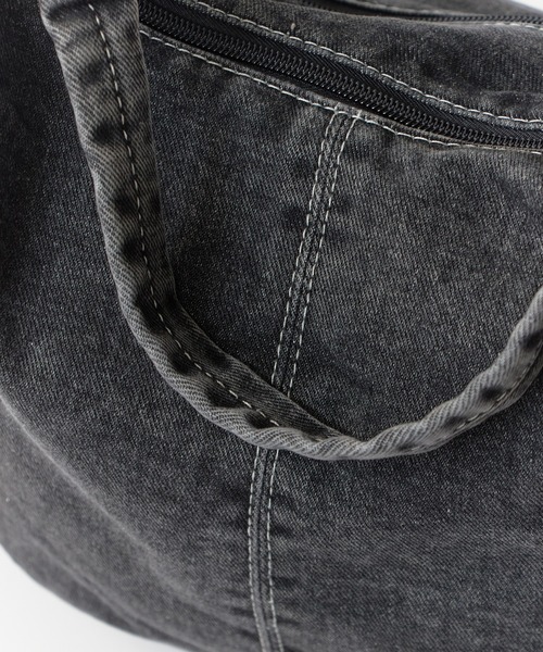 ROOPTOKYO（ループトウキョウ）の「Denim motif shoulder bag / デニムモチーフ ショルダーバック（ショルダーバッグ・メンズ・ライトブルー/ブラック/ブルー・FREE）」の12枚目の写真