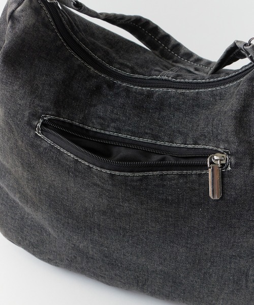ROOPTOKYO（ループトウキョウ）の「Denim motif shoulder bag / デニムモチーフ ショルダーバック（ショルダーバッグ・メンズ・ライトブルー/ブラック/ブルー・FREE）」の10枚目の写真
