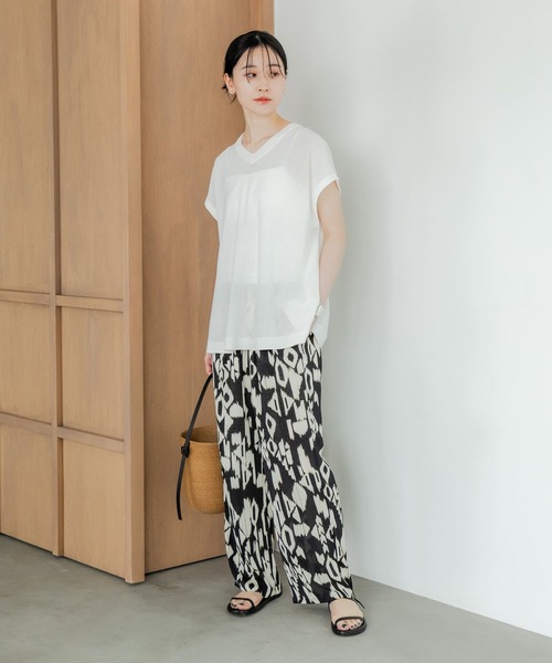 URBAN RESEARCH（アーバンリサーチ）の「『イージーケア』SPRINTEXプリントイージーパンツ（その他パンツ・レディース・その他1/その他2・FREE）」の5枚目の写真