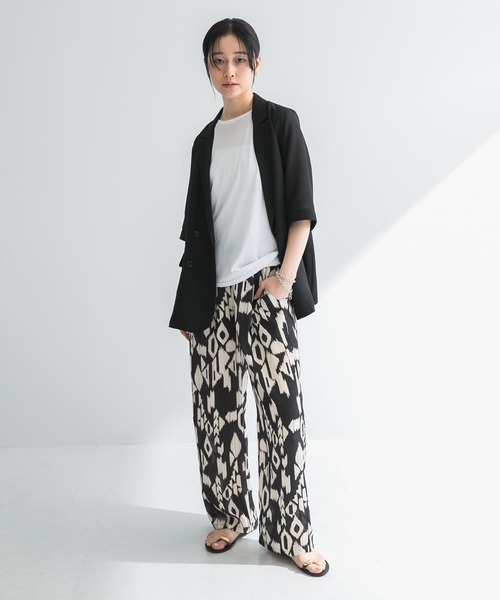 URBAN RESEARCH（アーバンリサーチ）の「『イージーケア』SPRINTEXプリントイージーパンツ（その他パンツ・レディース・その他1/その他2・FREE）」の9枚目の写真