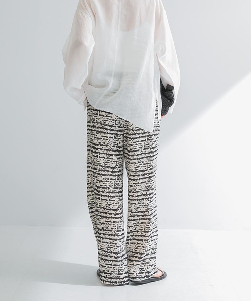 URBAN RESEARCH（アーバンリサーチ）の「『イージーケア』SPRINTEXプリントイージーパンツ（その他パンツ・レディース・その他1/その他2・FREE）」の10枚目の写真