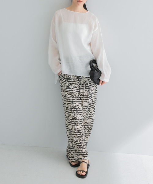 URBAN RESEARCH（アーバンリサーチ）の「『イージーケア』SPRINTEXプリントイージーパンツ（その他パンツ・レディース・その他1/その他2・FREE）」の11枚目の写真