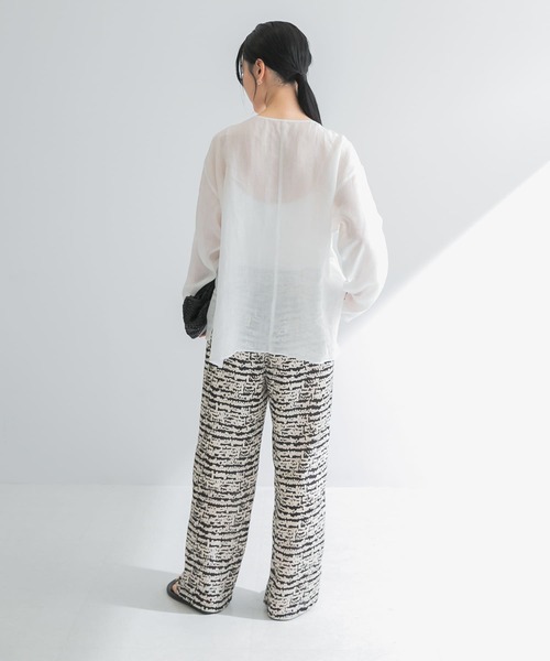 URBAN RESEARCH（アーバンリサーチ）の「『イージーケア』SPRINTEXプリントイージーパンツ（その他パンツ・レディース・その他1/その他2・FREE）」の13枚目の写真