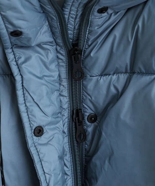 GALLEST（ギャレスト）の「◆【DUVETICA】YOKI ／ ヨキ（ダウンジャケット/コート・レディース・ライトブルー/ゴールド・38）」の8枚目の写真